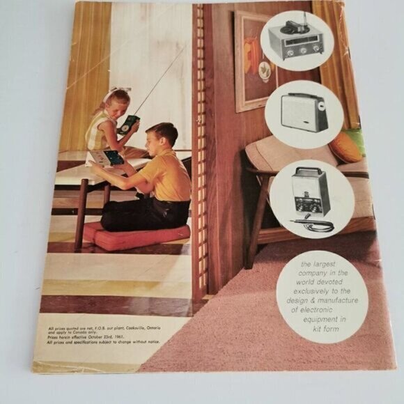 Vintage Heathkit Catalog Fall/Winter 1961-1962 Canadian Edition - Picture 8 of 8